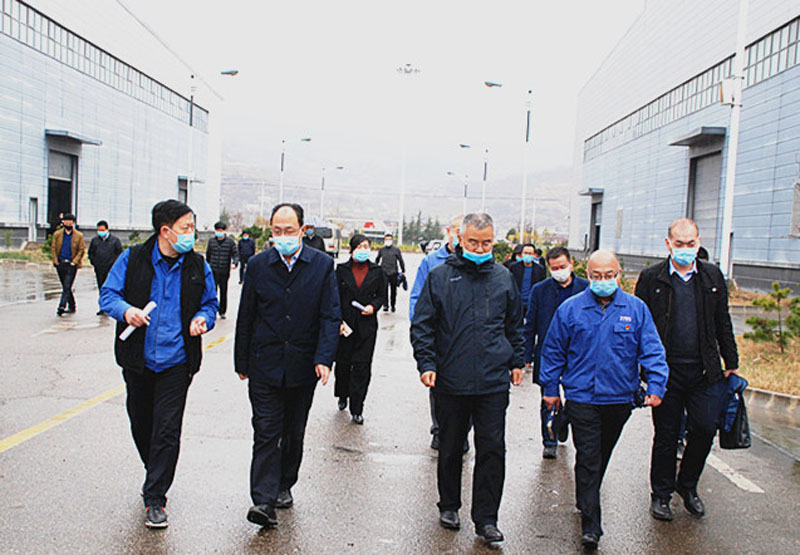 甘肃省政府督查组调研督查星火机床公司疫情防控和复工复产情况