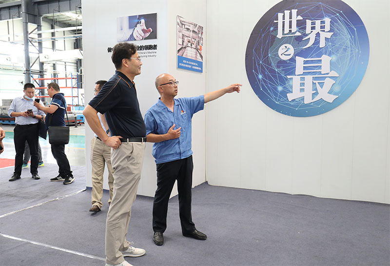天水师院领导来星火公司参观考察