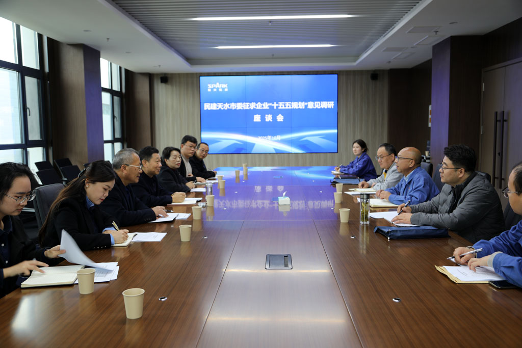 民建天水市委召开“十五五”规划征求意见调研座谈会 民建天水市委召开“十五五”规划征求意见调研座谈会