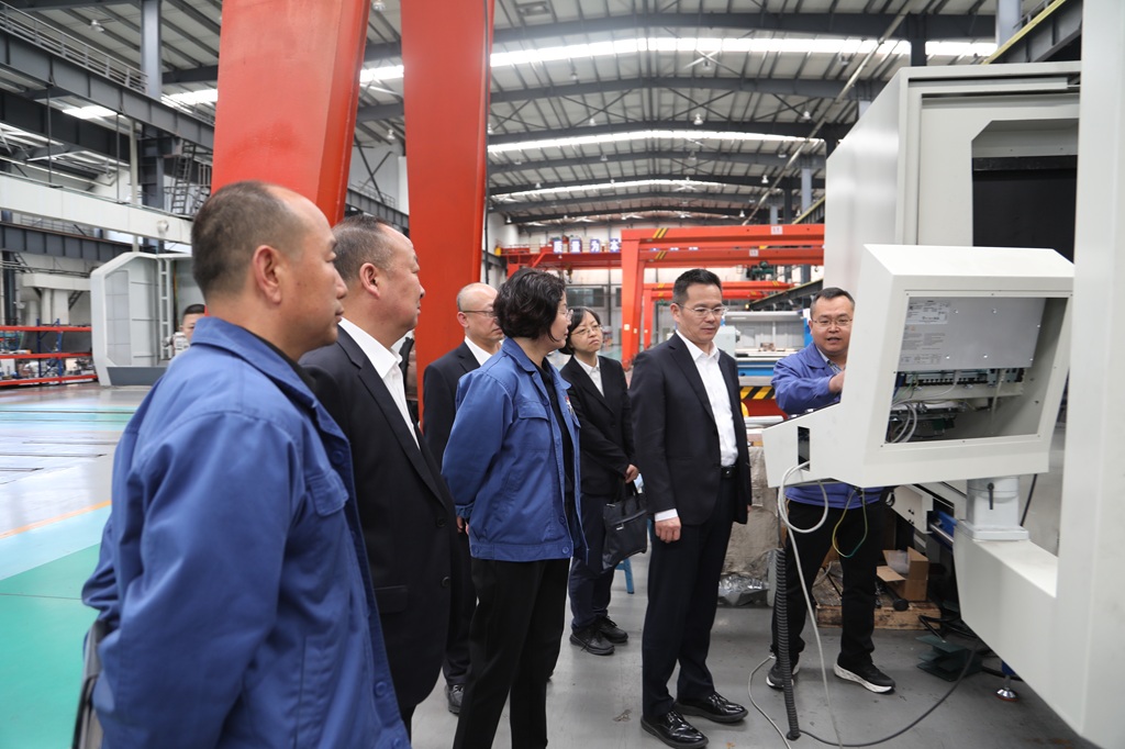 银企携手促发展 赋能制造新动能 工商银行甘肃省分行副行长刘远为一行莅临星火数控甘肃调研座谈