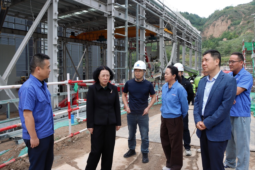 市政协主席王燕带队莅临星火数控公司调研树脂砂铸件智能化绿色技改项目